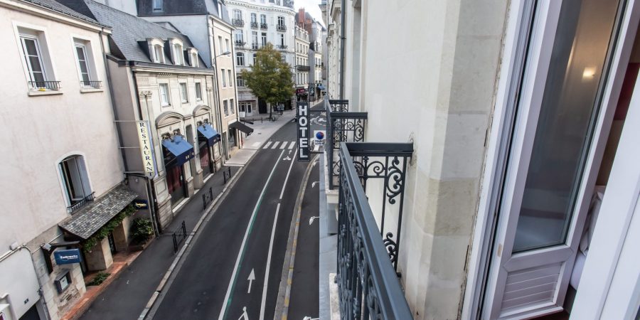 Rue piétonne d'Angers